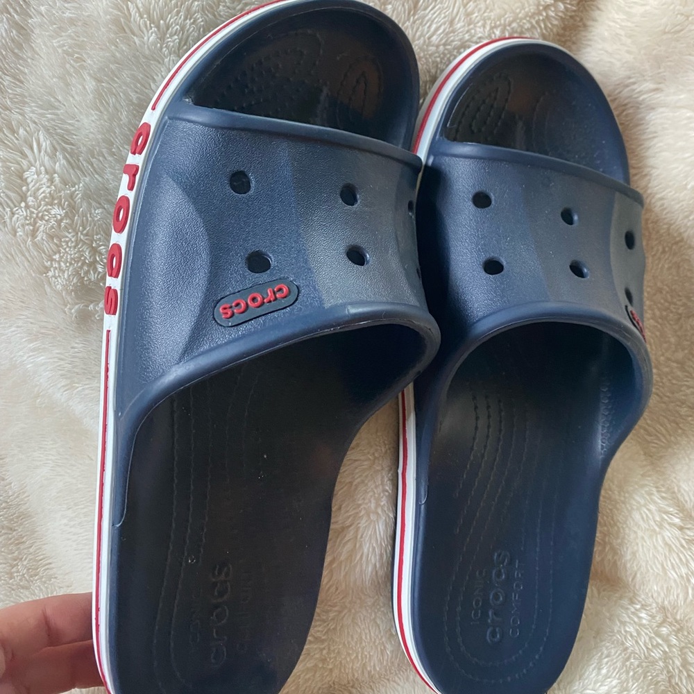 Croc slip ons